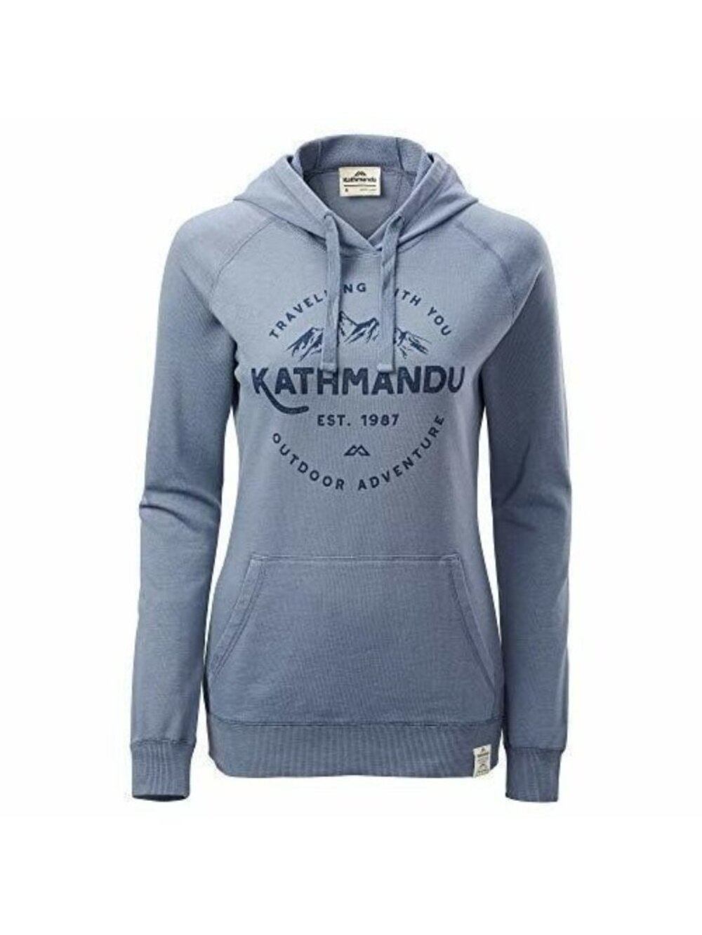 Kathmandu Earthcolours Womens 10 Pullover Hoodie Outdoor Adventure Sweatshirt